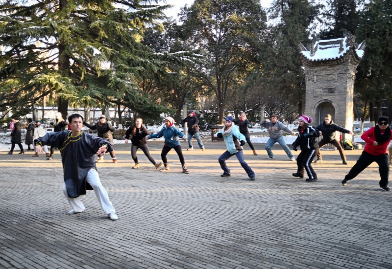 Tai chi lesson