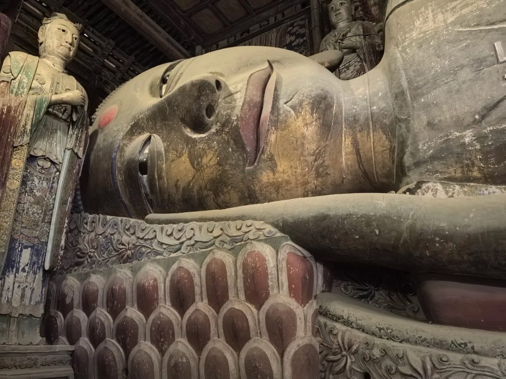 The Giant Reclining Buddha