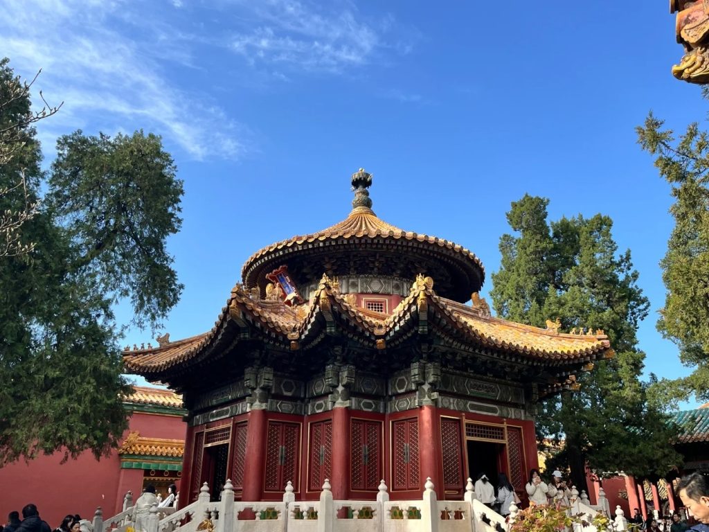 The Imperial Garden in the Forbidden City
