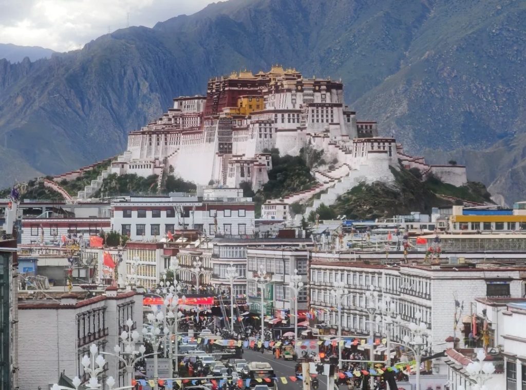 The Potala Palace in Tibet