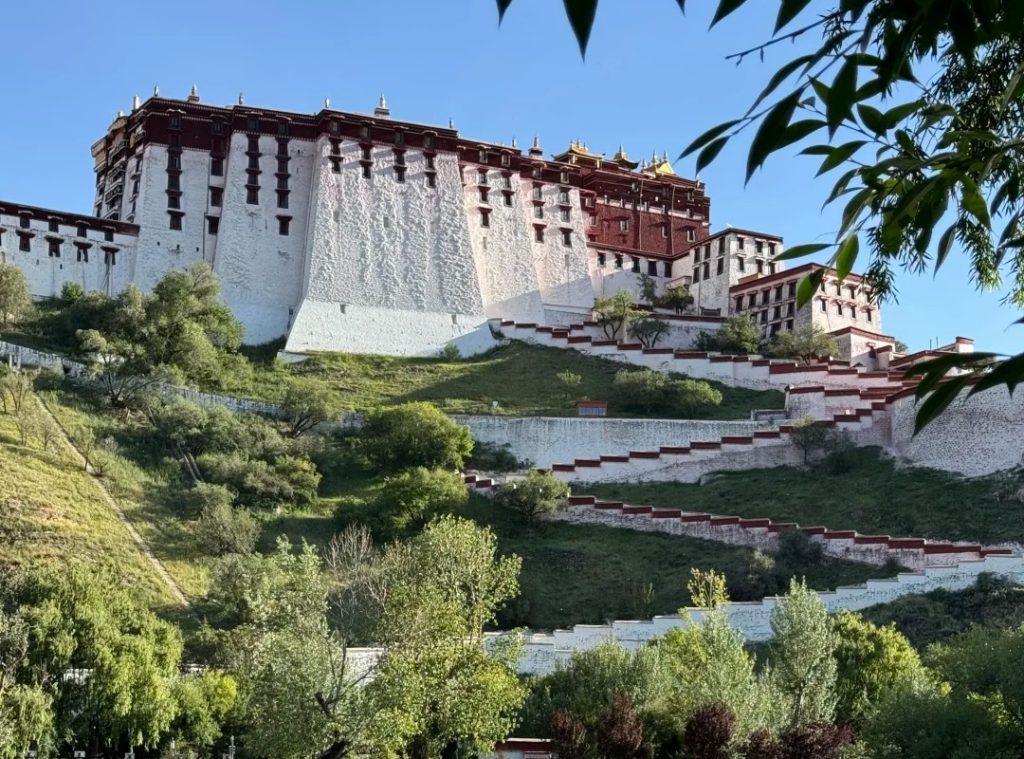 The Potala Palace in Tibet