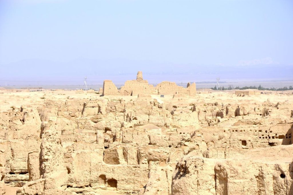The Temple Zone of the Jiaohe Ruins