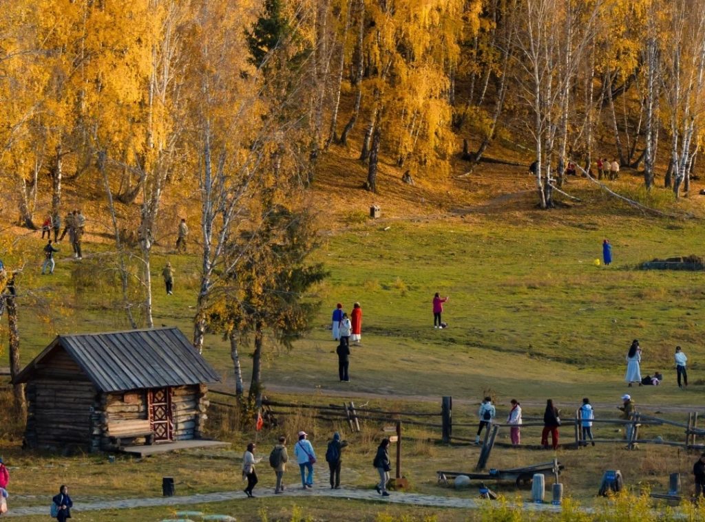 The autumn of Hemu Village