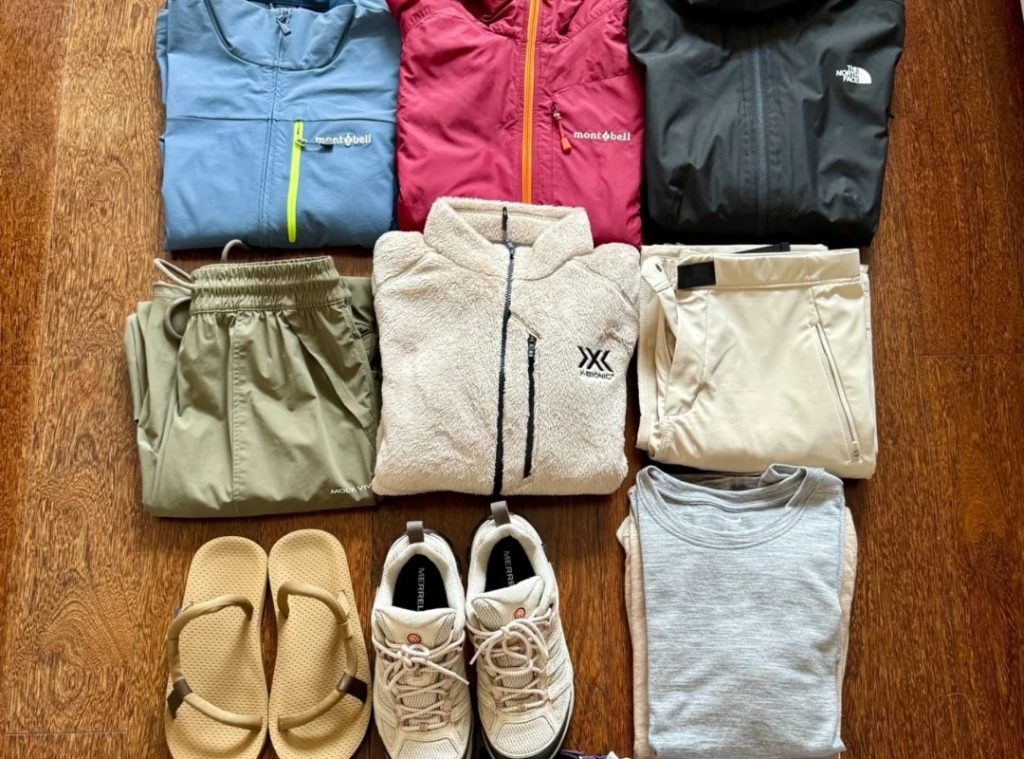 What clothes to bring to Kanas