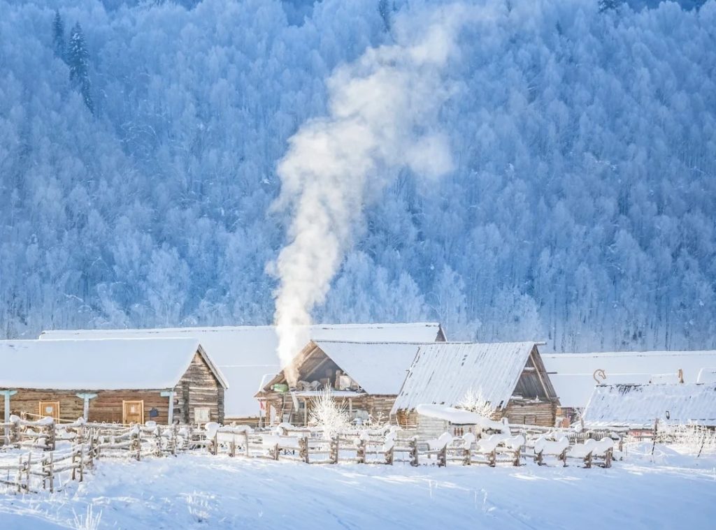 The winter of Hemu Village