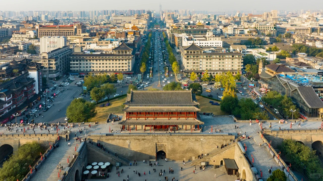 Xian South Gate Area