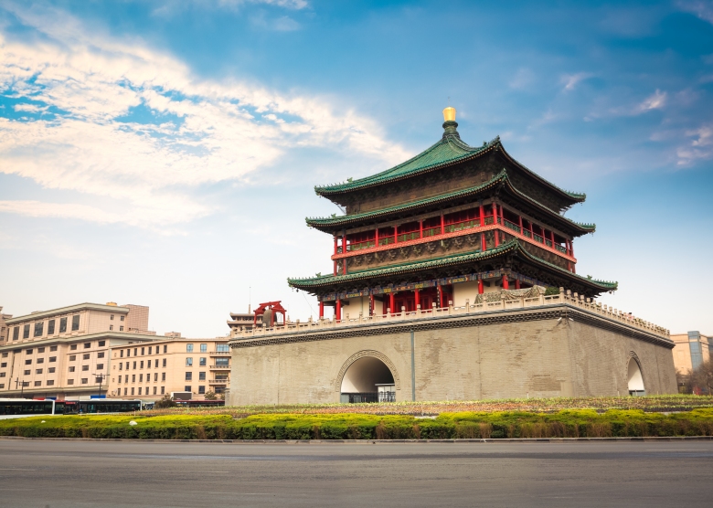 ancient city xian bell tower
