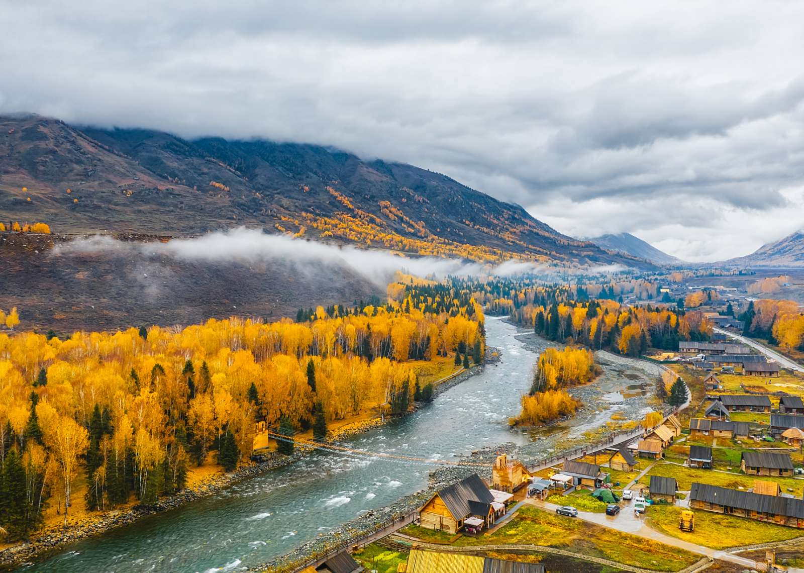 Xinjiang Kanas in Autumn