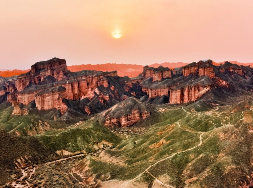 Zhangye Danxia Landform Geopark
