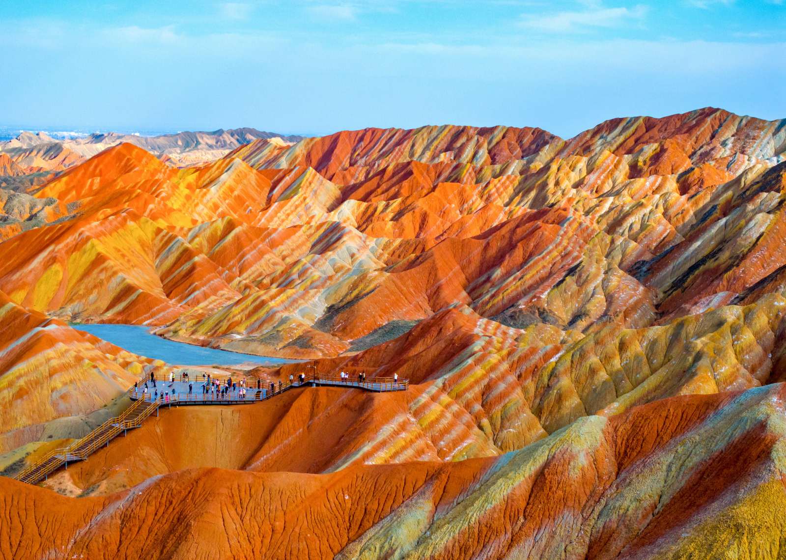 Zhangye Rainbow Mountains