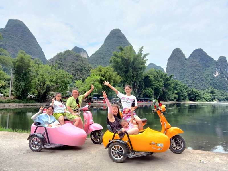 rent a electromobile in yangshuo