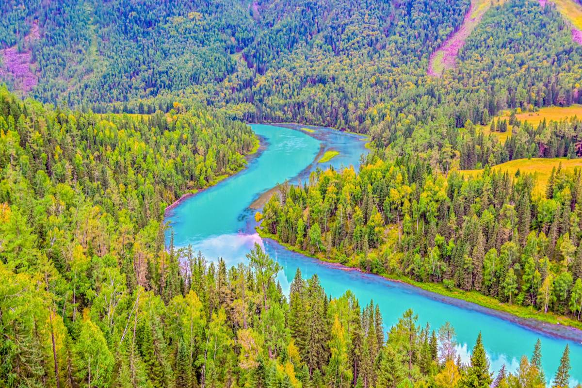 Kanas Lake in Summer