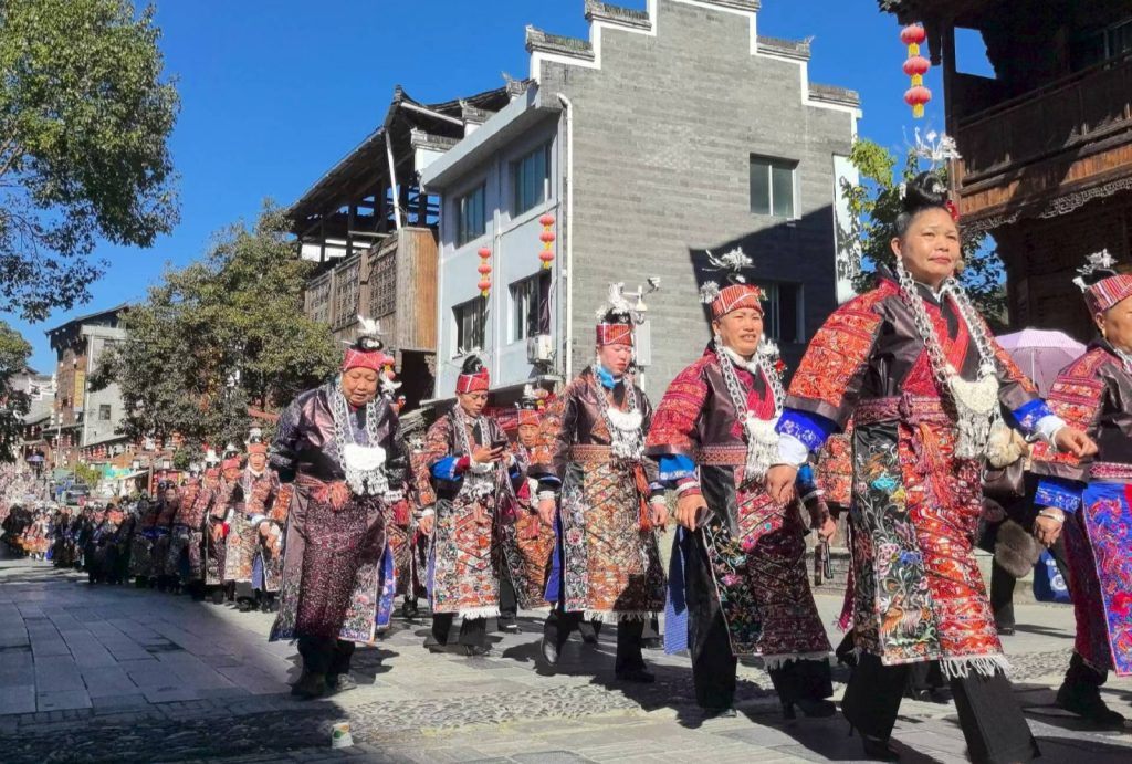 Local Miao People of Guizhou