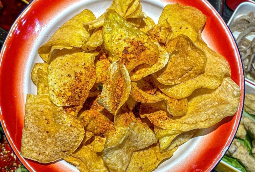 Spicy Fried Potato Slices
