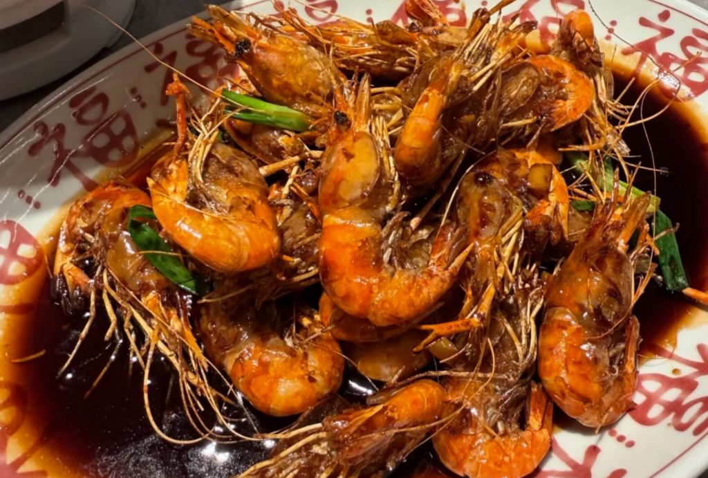 Stir-Fried Shrimps