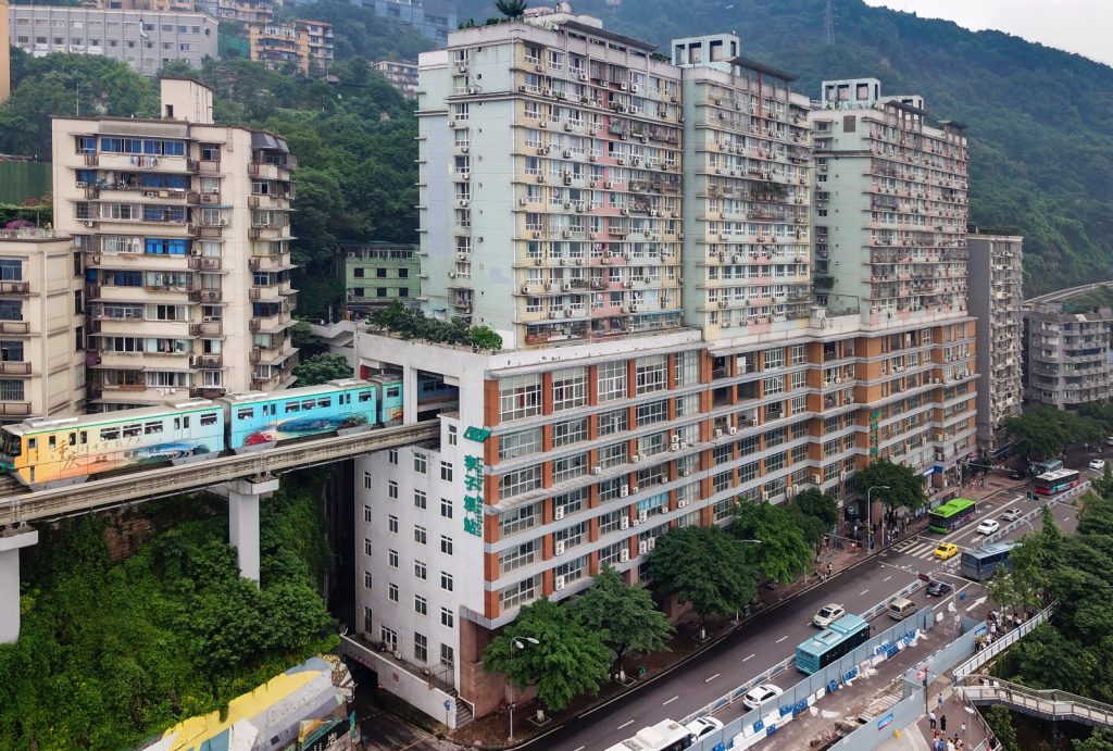 Different view of Liziba Station