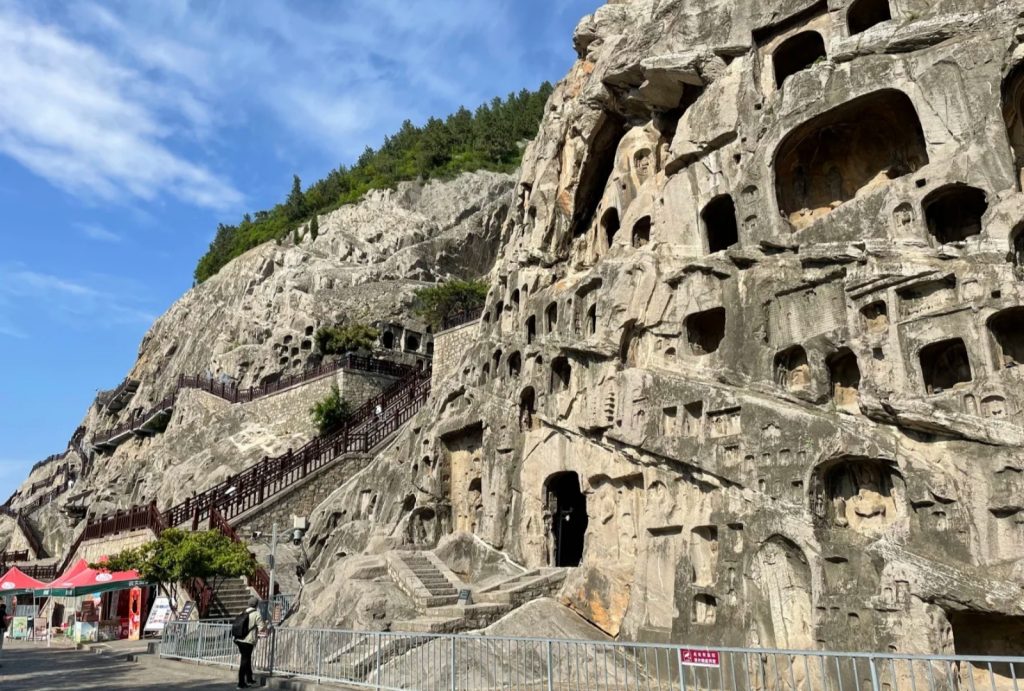Stairs of the Longmen Grottoes