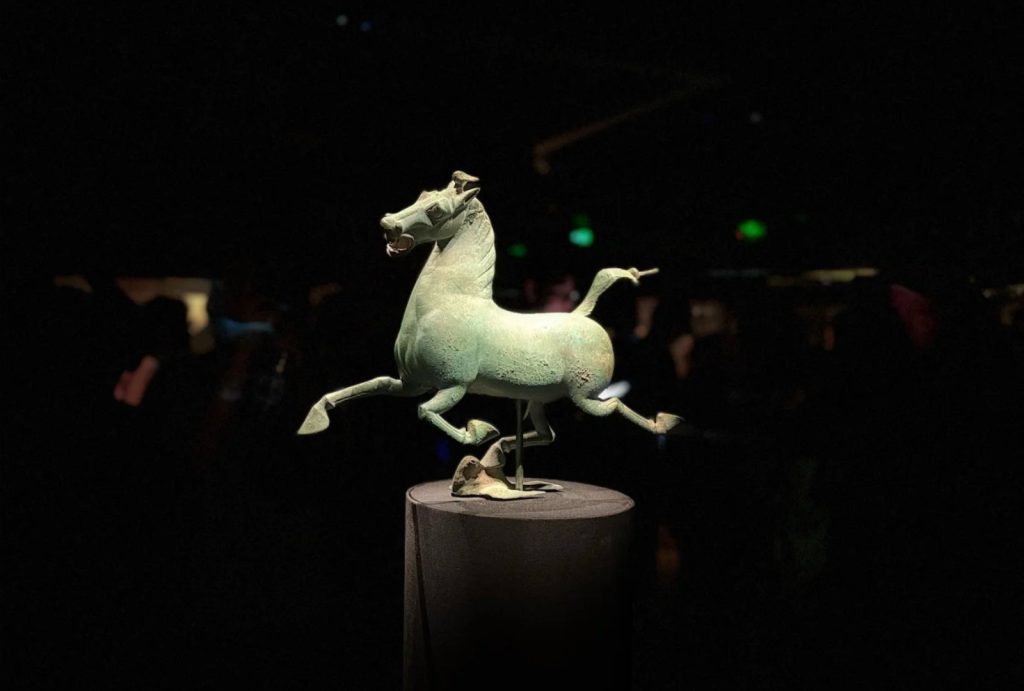 Bronze Galloping Horse at Gansu Provincial Museum